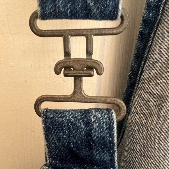 We The Free Blue Denim Dress sz M - Picture 4 of 5